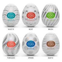   TENGA Egg Neuer Standard - Masturbationseier Auswahl (6 Stück)