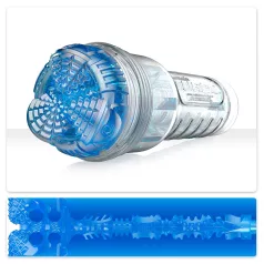 Fleshlight Turbo Core - Saugnapf-Masturbator (blau)