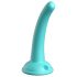 Dillio Curious Five - Silikon-Dildo (15cm) - Türkis