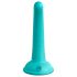 Dillio Curious Five - Silikon-Dildo (15cm) - Türkis