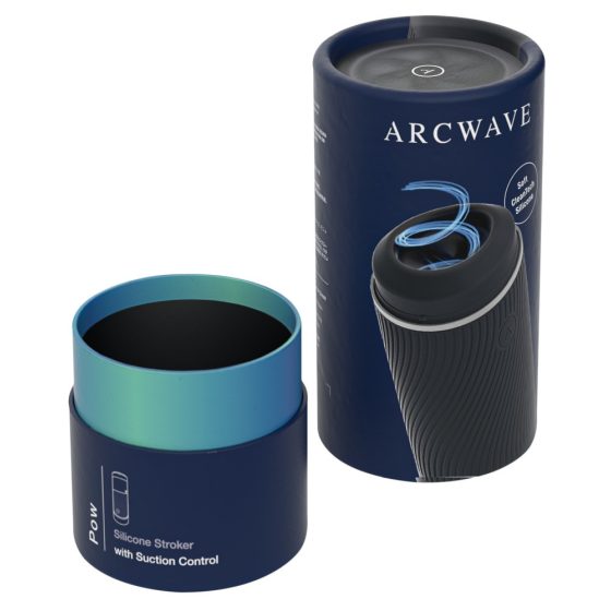 Arcwave Pow - manuelles Saugmasturbator (schwarz)