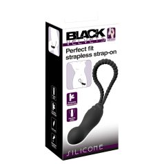 Black Velvet Perfect Fit - Strap-On-Dildo (schwarz)