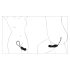 Black Velvet Perfect Fit - Strap-On-Dildo (schwarz)