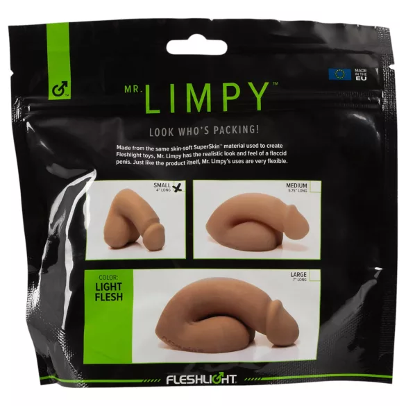 Fleshlight - Mr. Limpy - kleiner naturgetreuer Dildo (hautfarben)