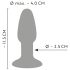 You2Toys - Silikon Analplug (bunt)