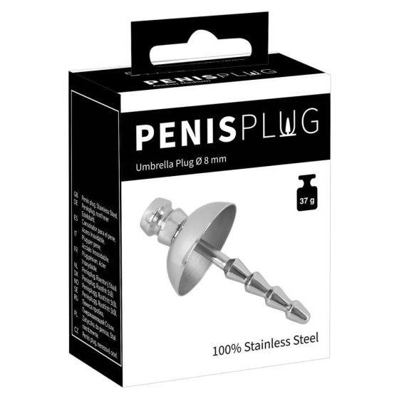 Penisplug - Metallharnröhrendehner (Silber)