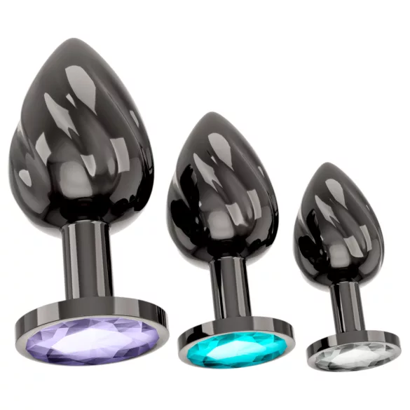 Anos - Metall Analplug Set