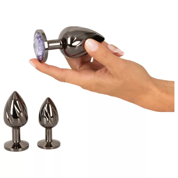 Anos - Metall Analplug Set