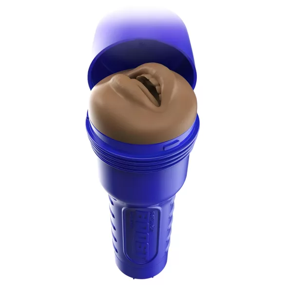 Fleshlight Boost Blow - Lebensechter Mund-Masturbator (braun)