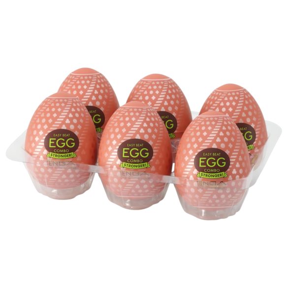 TENGA Egg Combo Stronger - Masturbationsei (6er-Pack)