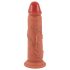 Realistixxx – naturgetreuer, doppelschichtiger Dildo (hautfarben)