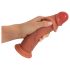 Realistixxx – naturgetreuer, doppelschichtiger Dildo (hautfarben)
