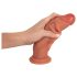 Realistixxx – naturgetreuer, doppelschichtiger Dildo (hautfarben)