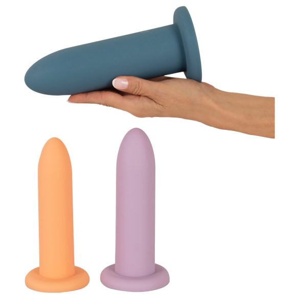 Three in a Row - Dildo Trainingsset - 3er-Set (bunt)