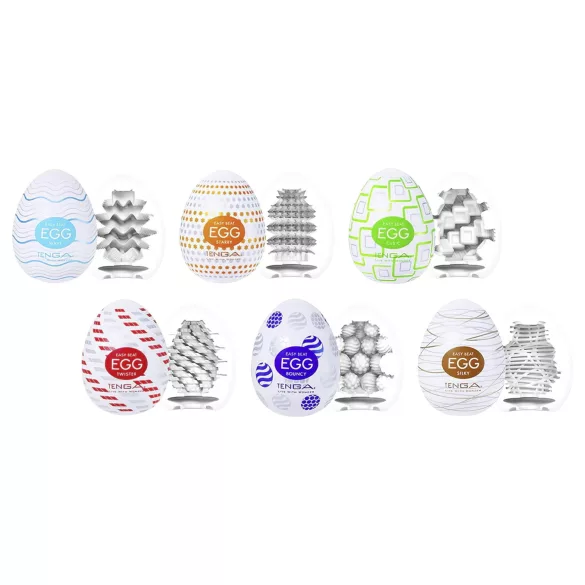TENGA Variety - Ei-Masturbator-Set (6 Stk)