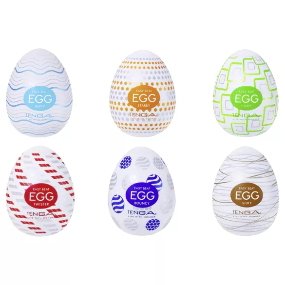 TENGA Variety - Ei-Masturbator-Set (6 Stk)
