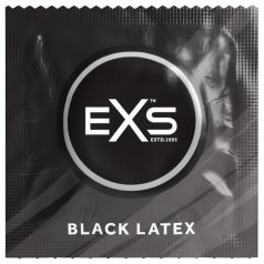 EXS Black - Schwarzes Latexkondom (12 Stk.)
