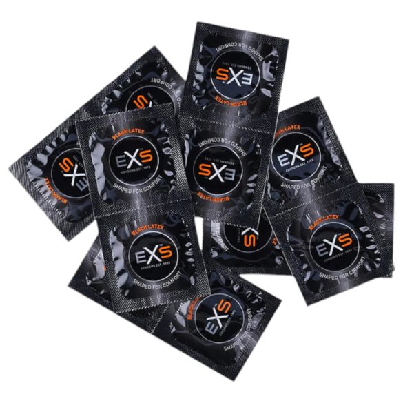 EXS Schwarz - Latex-Kondome - Schwarz (100 Stk.)