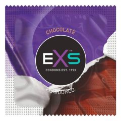   EXS Hot Chocolate - Kondom mit Schokoladengeschmack - schwarz (100 Stück)