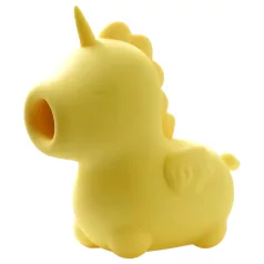   Unihorn Bean Blossom - Akku-Einhorn-Klitorisstimulator (gelb)