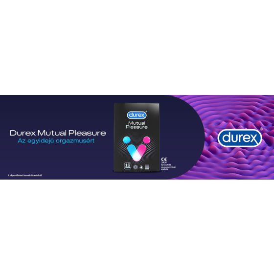 Durex Mutual Pleasure - Verzögerungskondom (16 Stück)