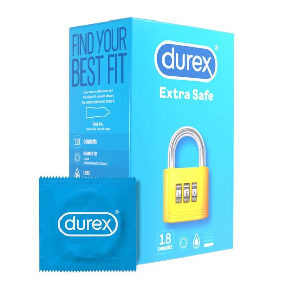 Durex Extra Safe - sicheres Kondom (18 Stk.)