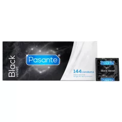 Pasante - Latex-Kondom - Schwarz (144 Stk.)