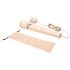 le Wand - exklusiver, elektrischer Massage-Vibrator (beige)
