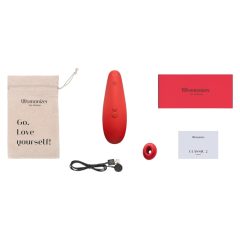   Womanizer Marilyn Monroe - wiederaufladbarer klitoris stimulator mit Luftdruckwellen (rot)