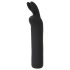 Happyrabbit Bullet - Akku-Auflegevibrator mit Häschen (schwarz)