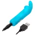 Happyrabbit Bullet - Wiederaufladbarer Hasenstabvibrator (Blau)