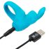 Happyrabbit Cock - Wiederaufladbarer Vibrations-Penisring (Blau)