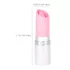 Pillow Talk Lusty - wiederaufladbarer Stabvibrator mit Zunge (weiß-pink)