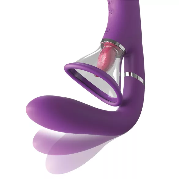 Fantasy For Her - 4-Motor-G-Punkt- und Klitoris-Vibrator (Lila)