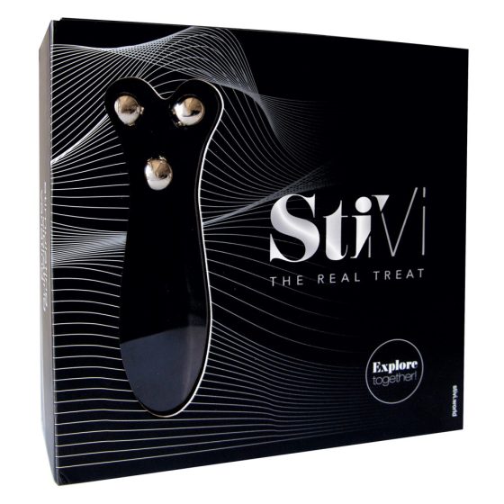 StiVi Real Treat - 3-Motoriger Massage- und G-Punkt-Vibrator (schwarz)