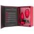 b-vibe Herz - Akku Funk Anusvibrator (rot)