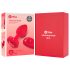 b-vibe Herz - Akku Funk Anusvibrator (rot)