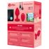 b-vibe Herz - Akku Funk Anusvibrator (rot)