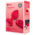 b-vibe Herz - Akku Funk Anusvibrator (rot)