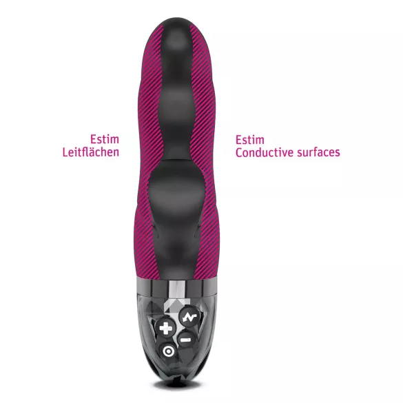 mystim Hop Hop Bob E-Stim - Akku Elektro-Vibrator (Schwarz)