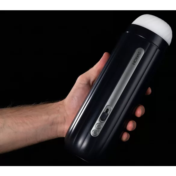 Svakom Hannes Neo - Wärmender Auf-Ab Masturbator (Blau)