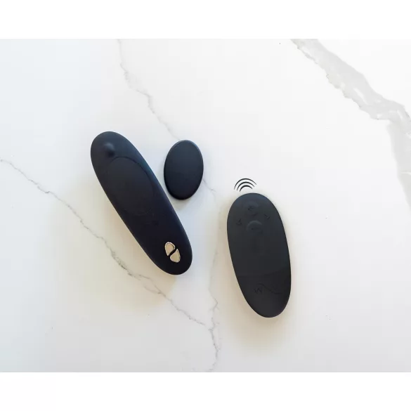 We-Vibe Moxie+ - tragbarer Klitorisstimulator mit App- und Fernbedienung (schwarz)