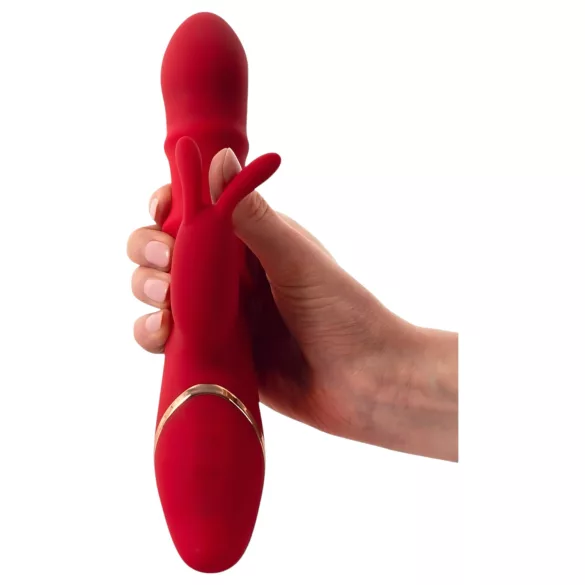 You2Toys Rabbit - Beweglicher Ringvibrator (Rot)