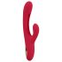 Smile - Klitoris- & Zungenvibrator mit Arm (Rot)