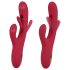 Smile - Klitoris- & Zungenvibrator mit Arm (Rot)