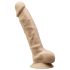 Silexd 8 - Fernbedienbarer Hoden-Vibrator (Natur)