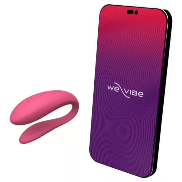 We-Vibe Sync Lite - Paarvibrator mit App- und Fernbedienungssteuerung (Pink)
