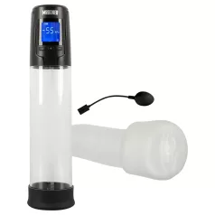   Mister Boner - Akku-betriebene, automatische Penispumpe (schwarz-transparent)