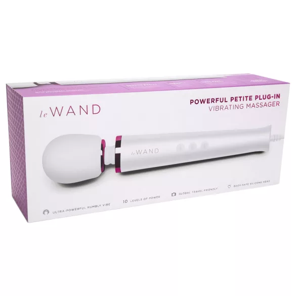 Le Wand Petite Plug-In - Vibrations-Massagegerät mit Netzbetrieb (weiß)