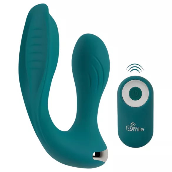 SMILE Hands-free - tragbarer, aufsetzbarer Vibrator (türkis)